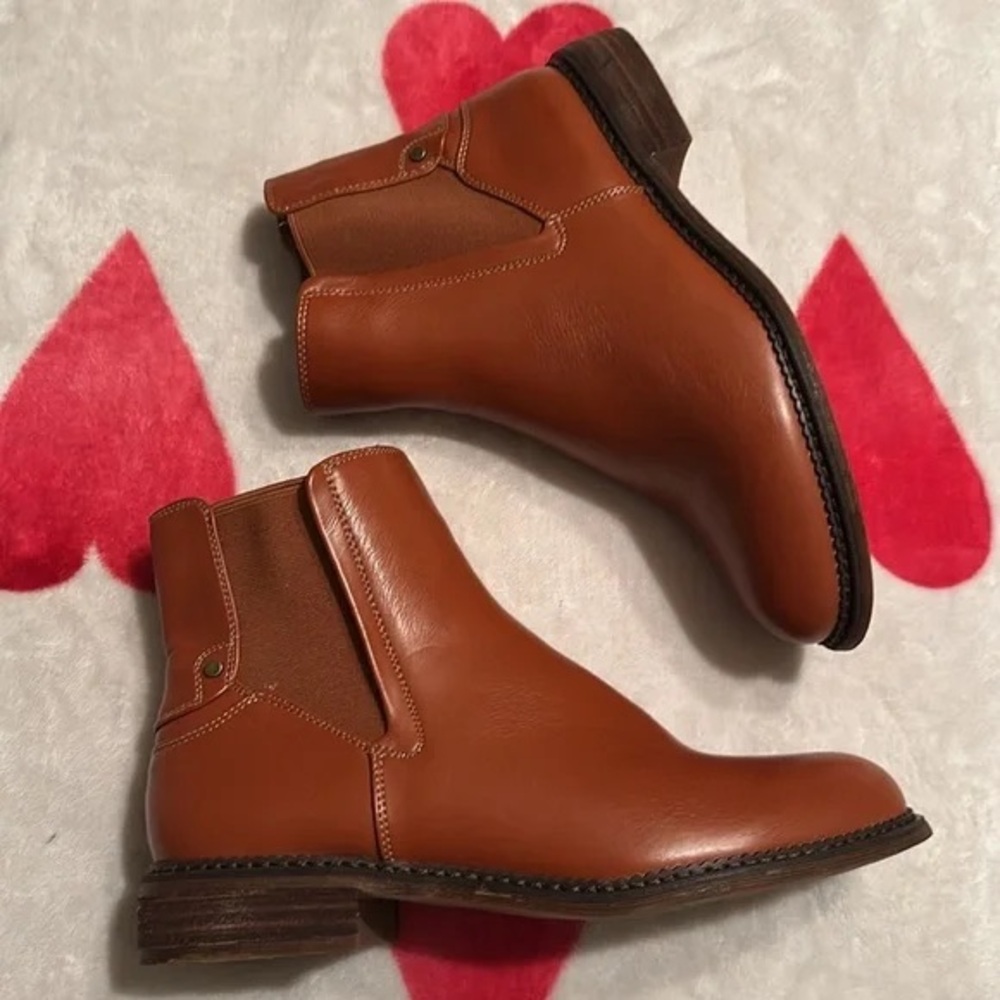 Franco Sarto Leather Horace boots❤️ NWOT size 9 - Picture 5 of 6